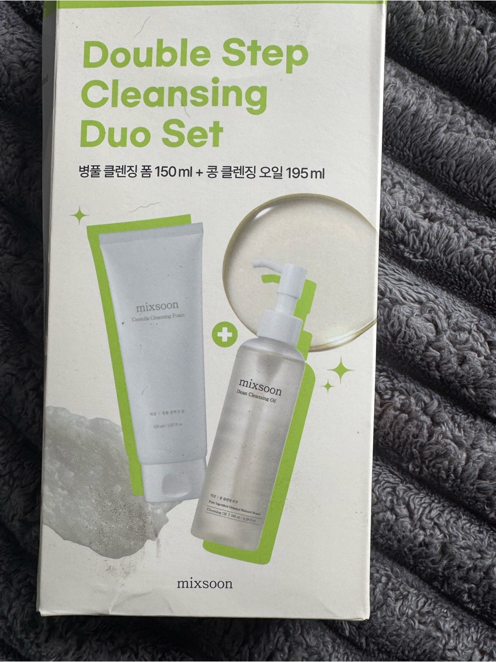 Mixsoon Double Step Cleansing Duo Set - Green